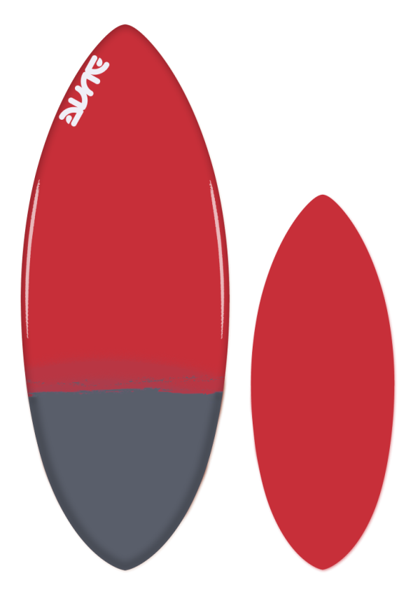 skimboard lim rouge