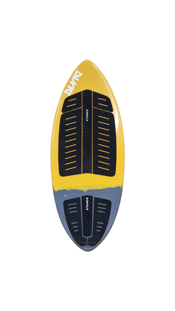 skimboard lim fiberglass with traction pads