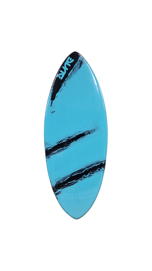 Turquoise Evolutionary Skimboard